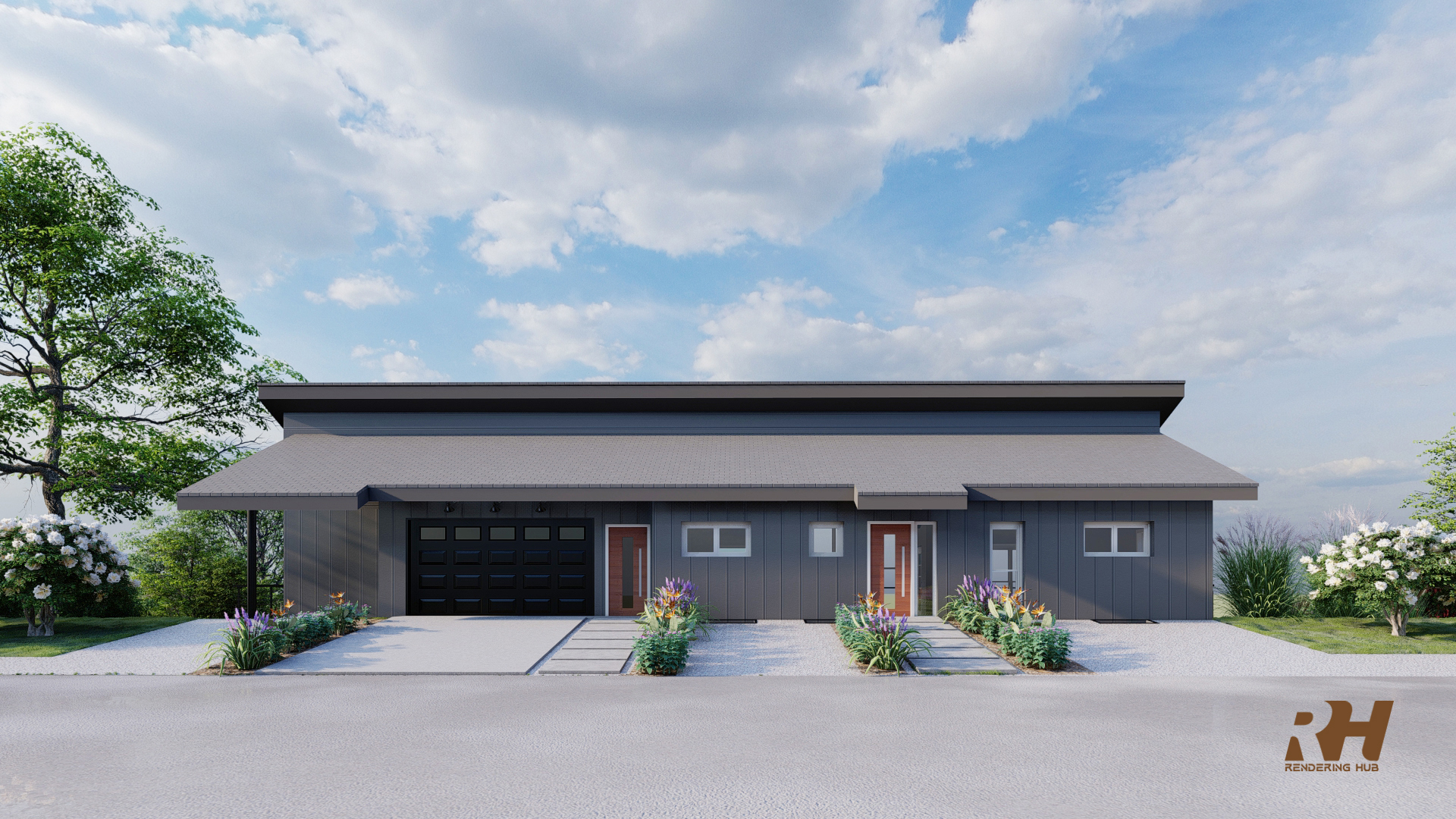 Gerden house exterior