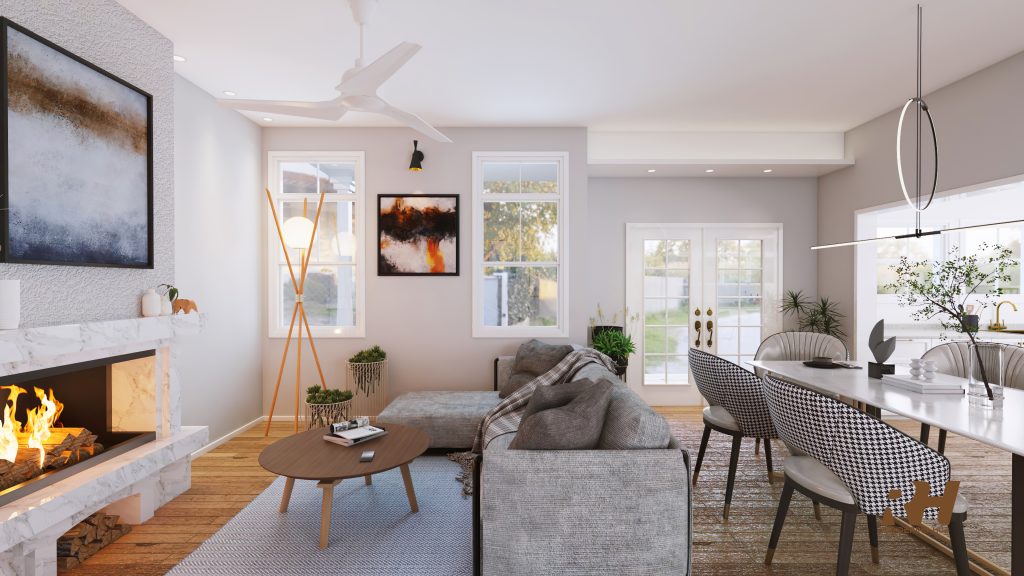 EXTERIOR 3D VISUALIZATION OF A HOUSE IN NEW JERSEY | Rendering Hub ...